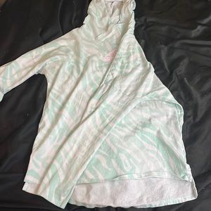 adidas animal print pull over